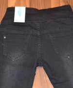 Черные джинсы с высокой посадкой для девочек подростков.Фирма GRACE,размер 134-164 см